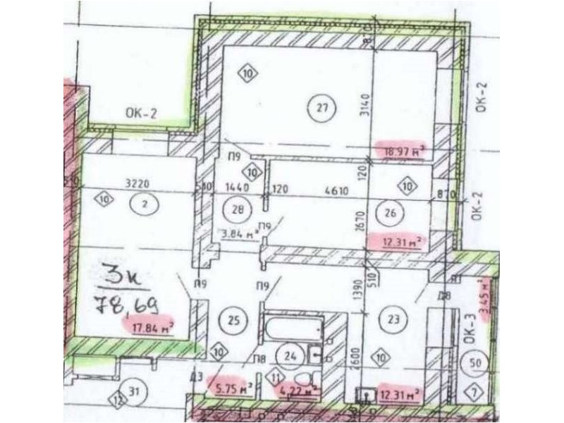 всей России 3 комн квартира просика новостройка отрасль, как все